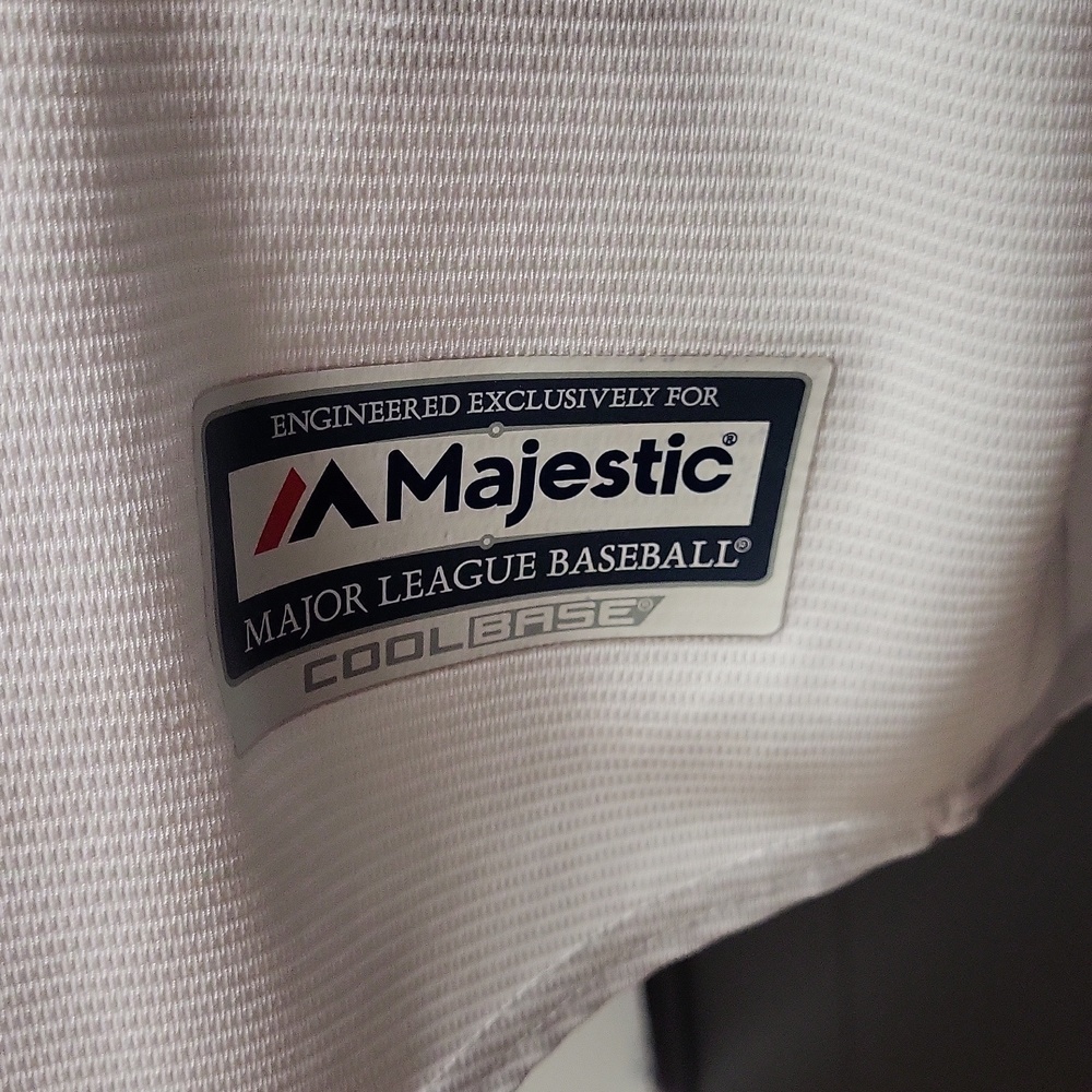 Los Angeles Dodgers White & Royal MAJESTIC Jersey, XL - Picture 2 of 8